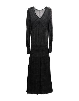 Платье ALBERTA FERRETTI Вискоза Чёрный