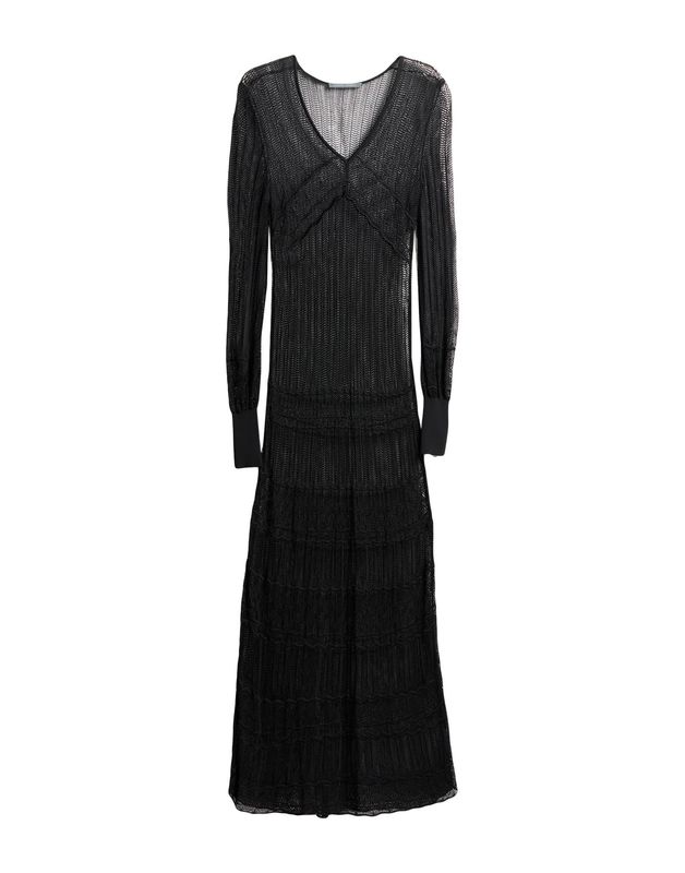 Платье ALBERTA FERRETTI Вискоза Чёрный