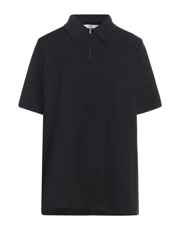 Поло JIL SANDER Полиэстер Чёрный