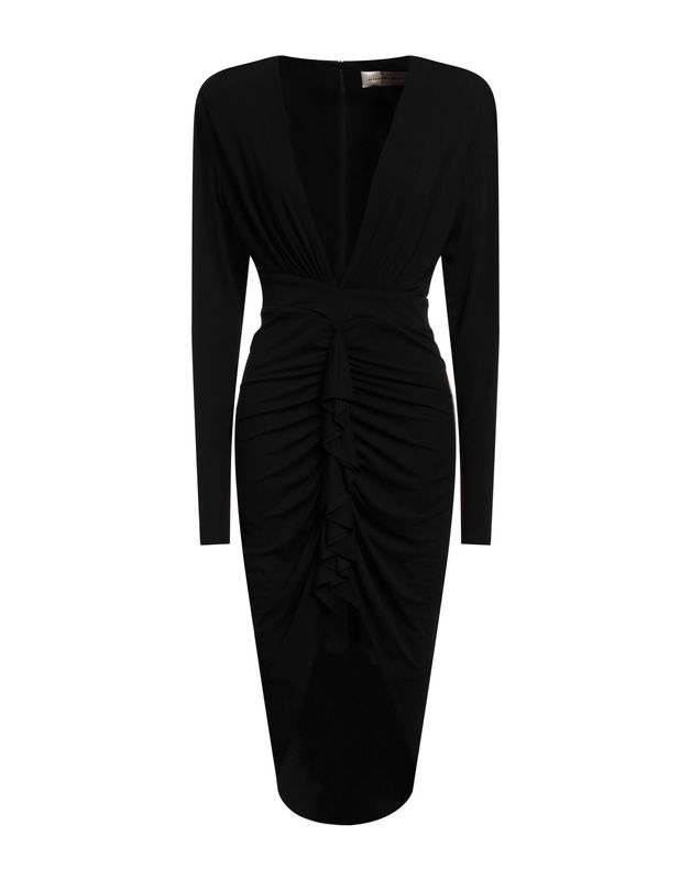 Платье ALEXANDRE VAUTHIER Вискоза Чёрный