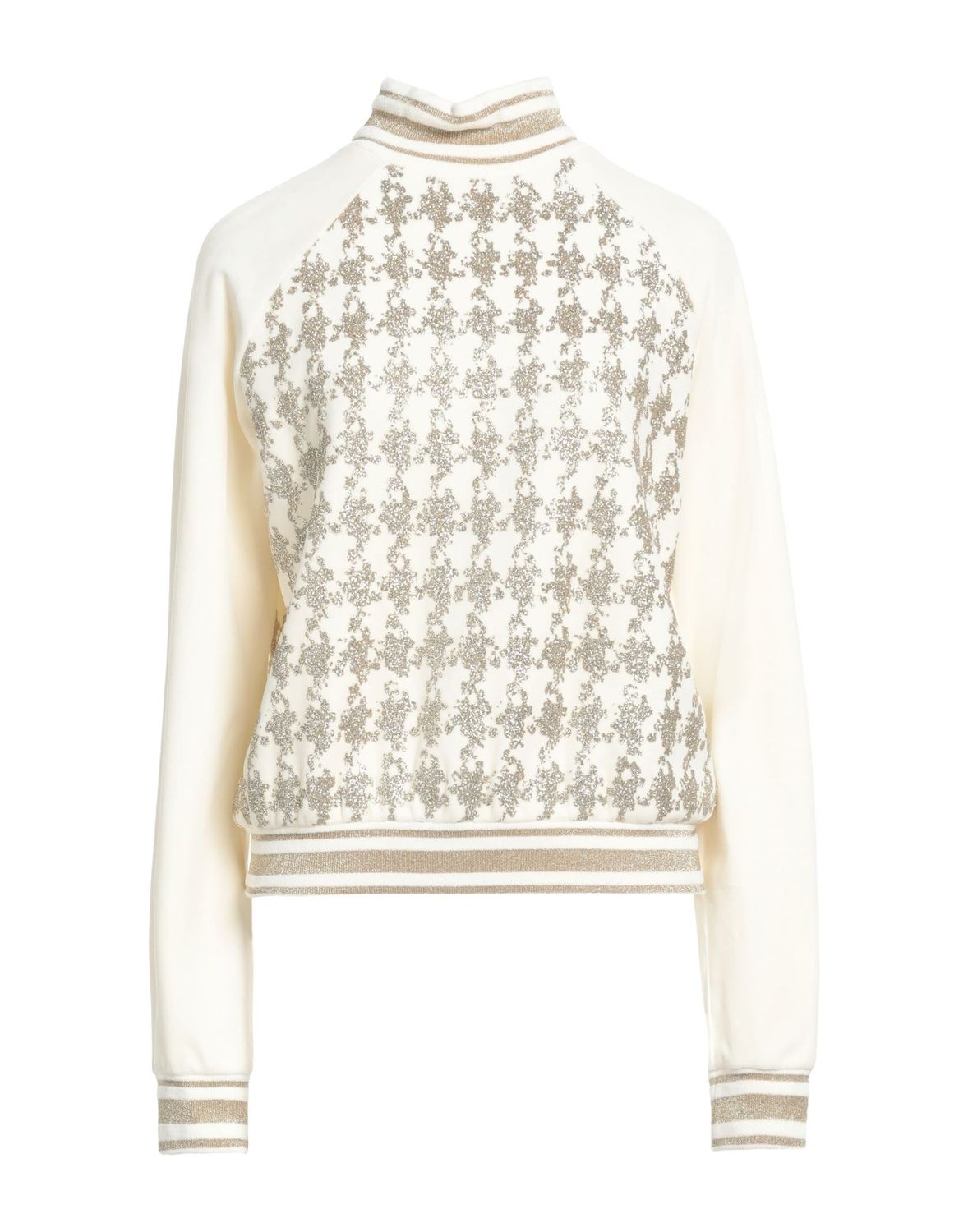 Толстовка BALMAIN Хлопок Слоновая кость