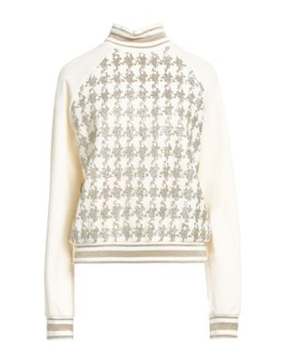 Толстовка BALMAIN Хлопок Слоновая кость