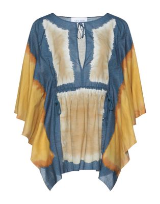 Топ ALBERTA FERRETTI Хлопок Охра