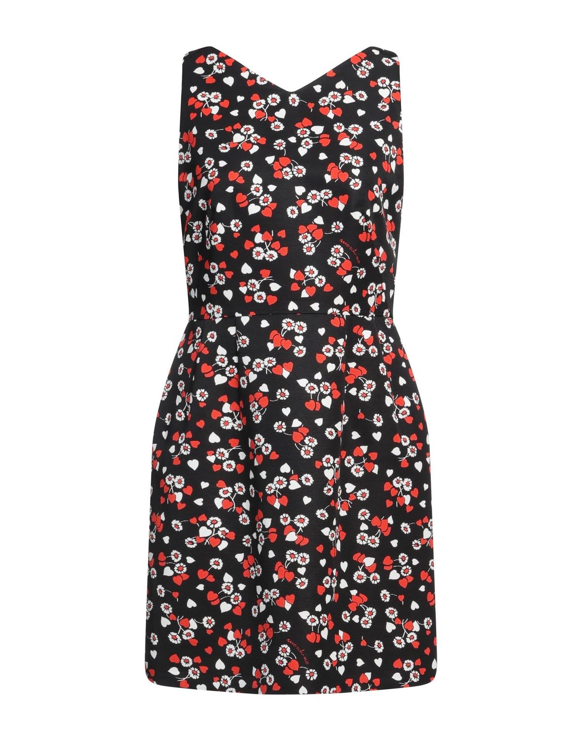Платье MOSCHINO Хлопок Чёрный