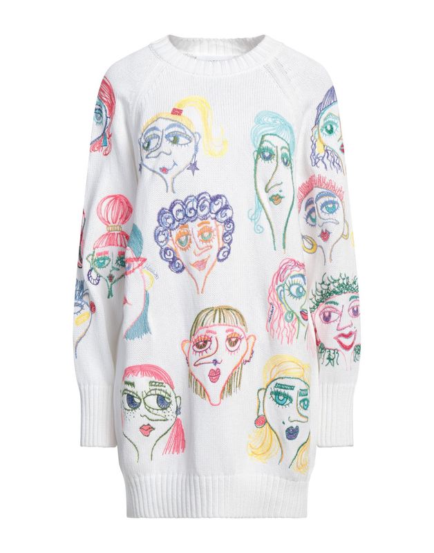 Свитер MOSCHINO Хлопок Белый