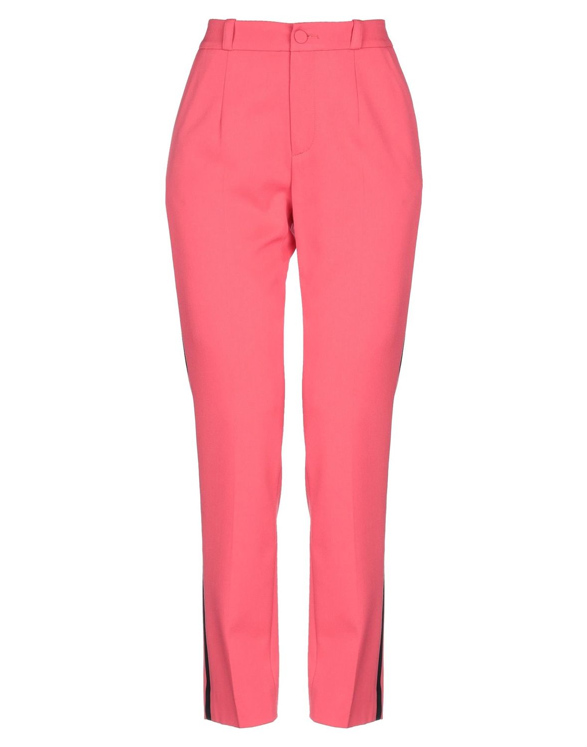 Брюки LANVIN Шерсть Коралловый