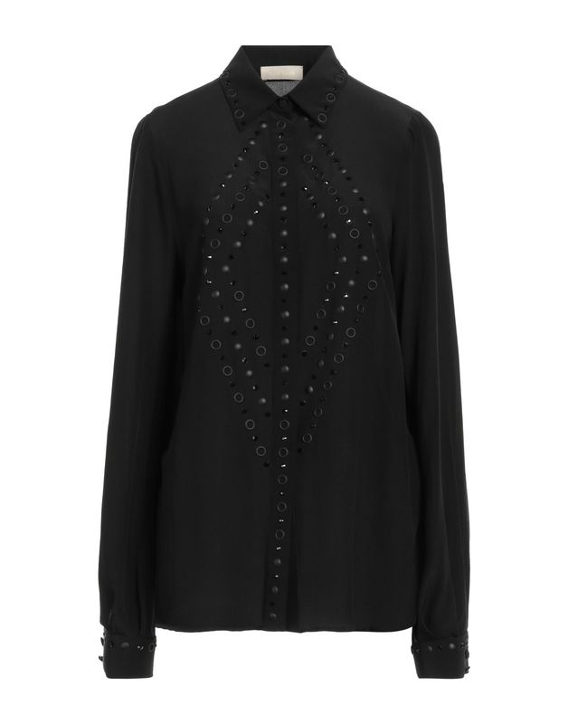 Рубашка ELIE SAAB Шелк Чёрный