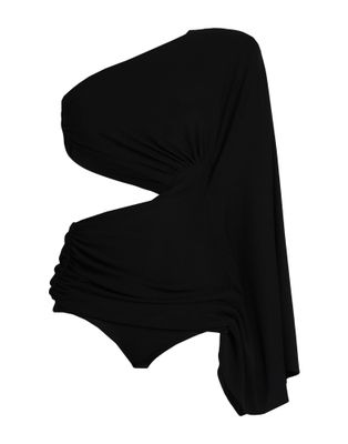 Брючный комбинезон ALEXANDRE VAUTHIER Вискоза Чёрный
