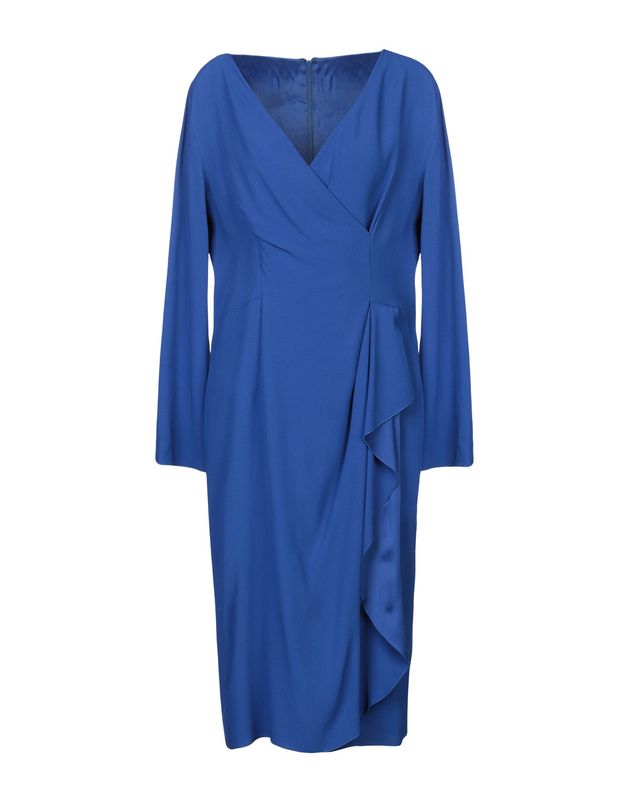 Платье ALBERTA FERRETTI Ацетат Синий