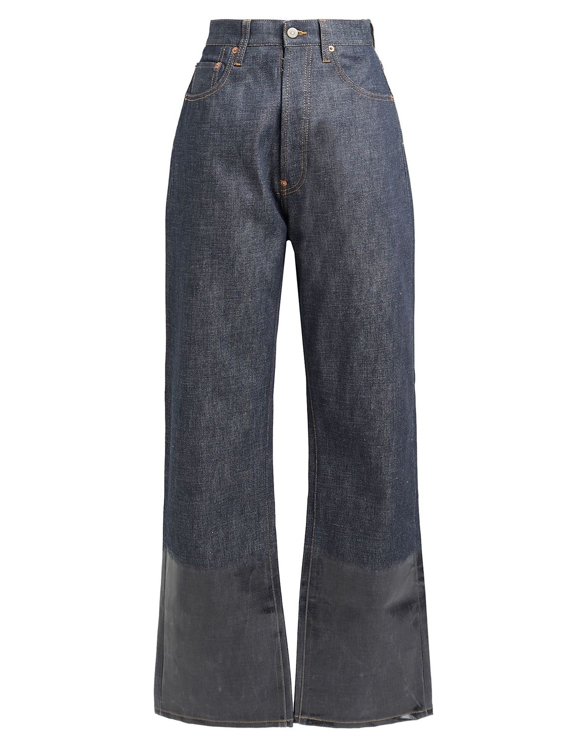 Джинсы MAISON MARGIELA Хлопок Синий