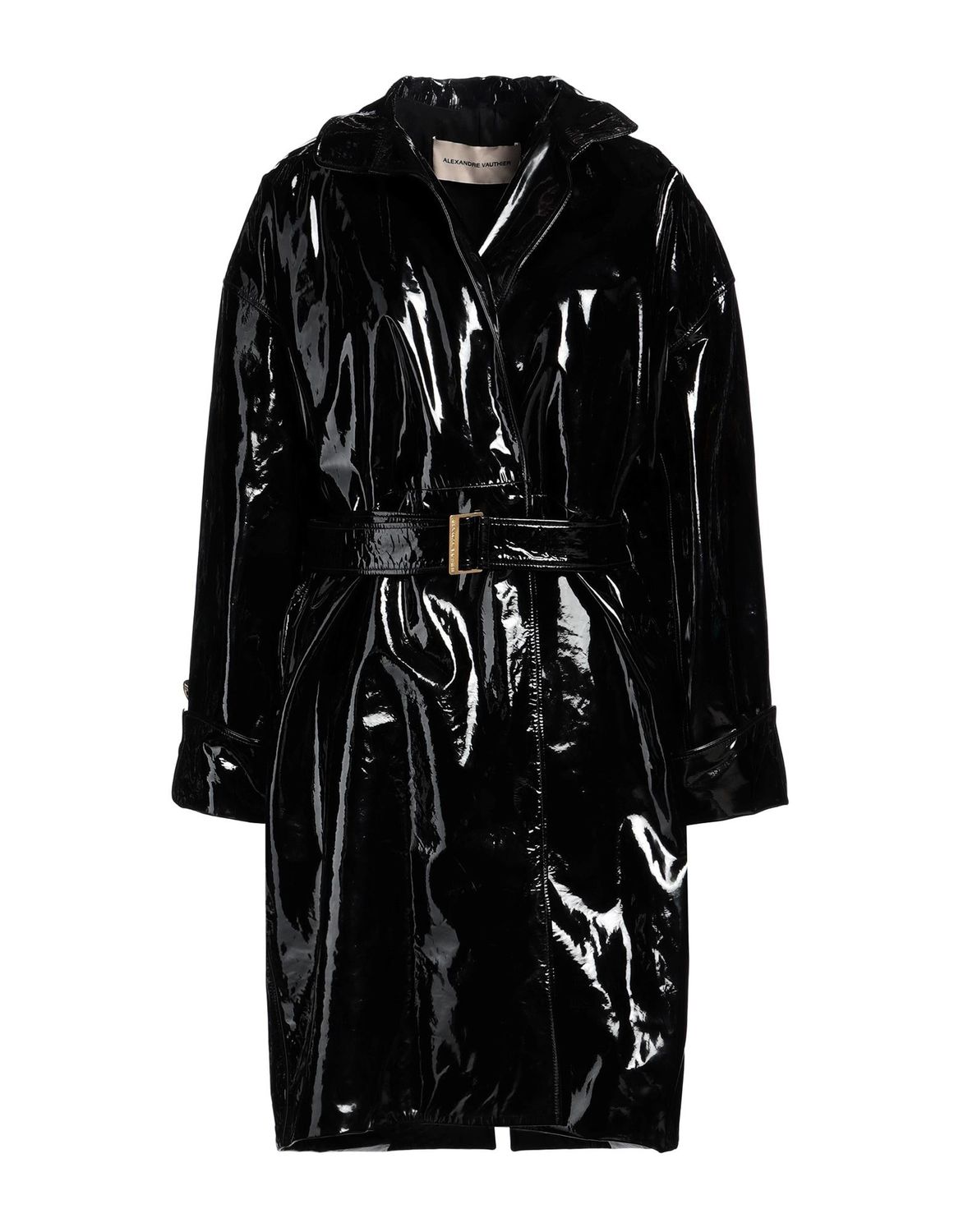 Кожаная куртка ALEXANDRE VAUTHIER Кожа ягненка Чёрный