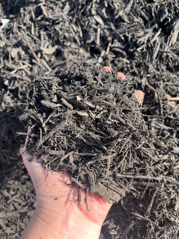 Black Mulch &quot;Bulk&quot;-yard