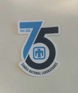 Sticker SNL 75th