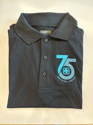 SNL 75th Polo Black Small