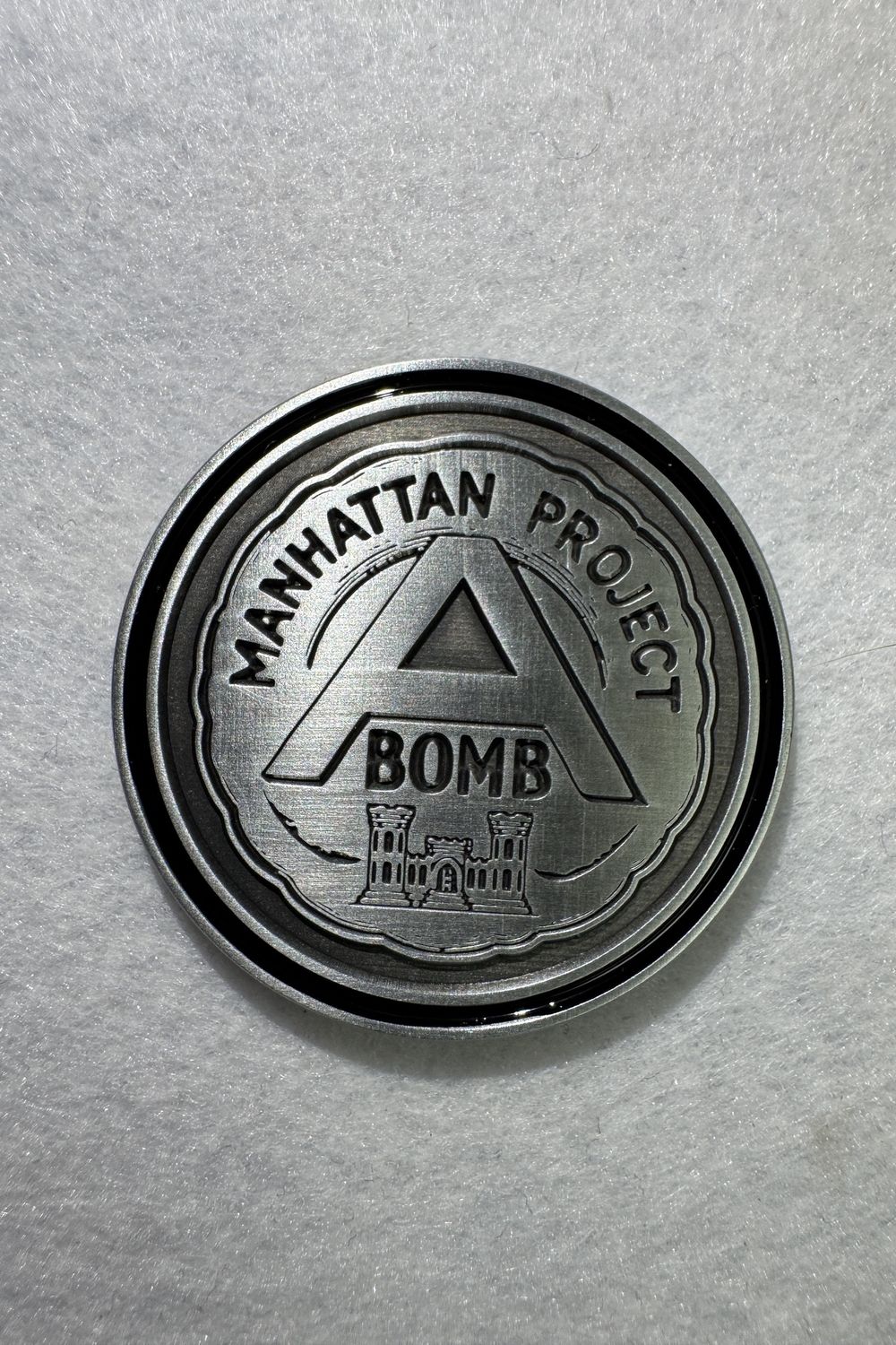 Manhattan Project A Bomb Challenge Coin
