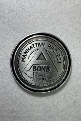 Manhattan Project A Bomb Challenge Coin
