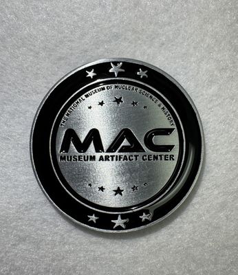 MAC Challenge coin with Atom