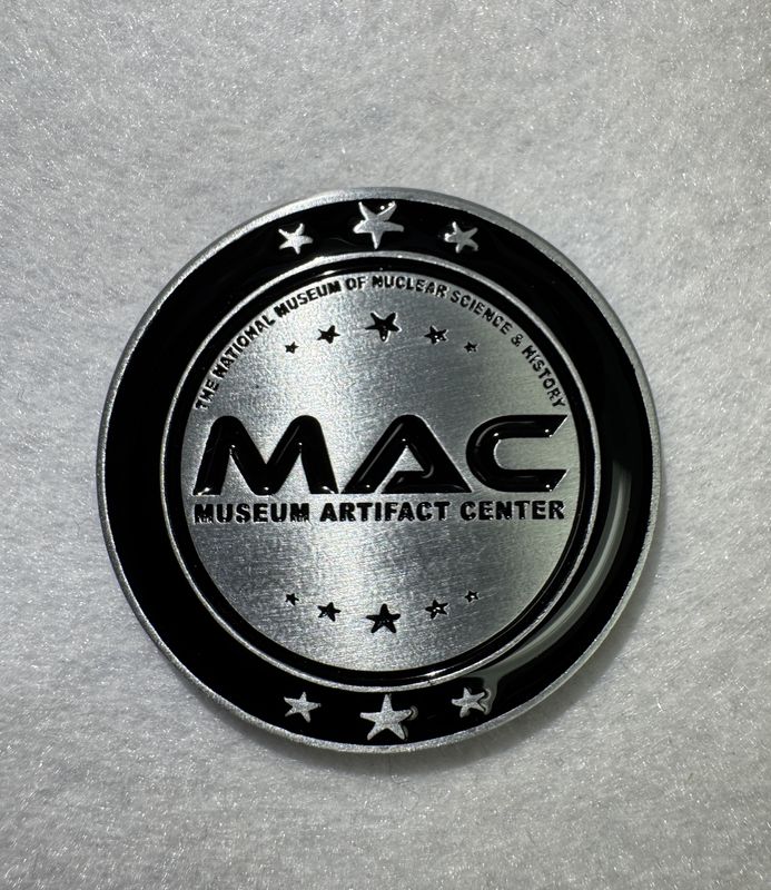 MAC Challenge coin with Atom
