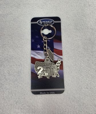 Americas 250 Key Chain