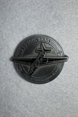 U2 Dragon Lady Challenge Coin