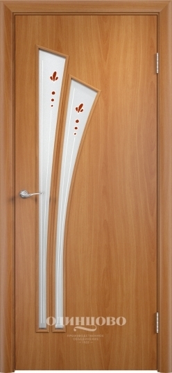 Межкомнатная ламинированная дверь Тип С-7 Витраж