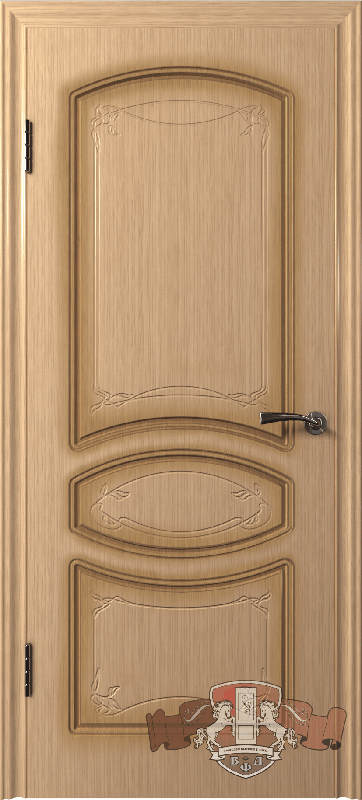 Межкомнатная дверь «Версаль» 13ДГ1 светлый дуб