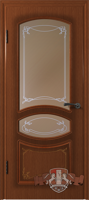Межкомнатная дверь «Версаль» 13ДР2 макоре
