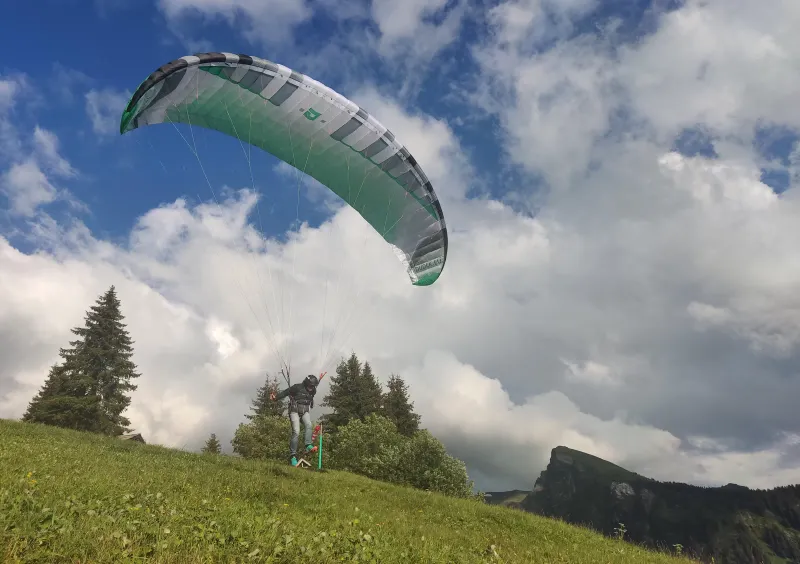 Dudek Nemo 5 parapente EN A iniciación detalle