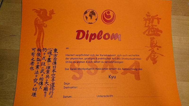 Diplom 10.+ 9. Kyu