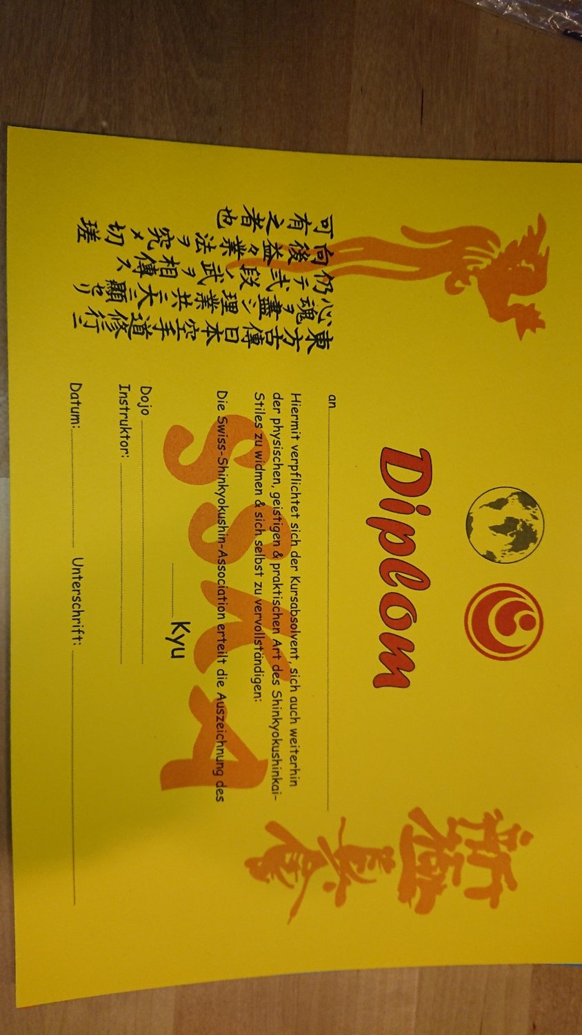 Diplom 6.+5. Kyu