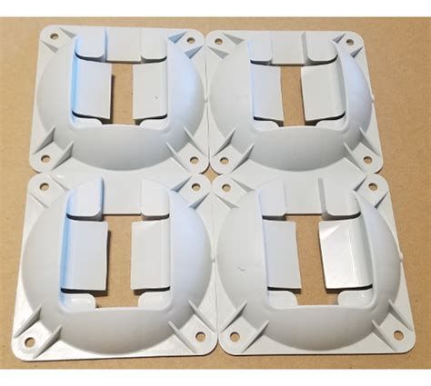Solo: Mounting plate for acoustic sensor, set of 4