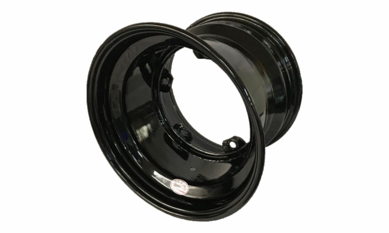 Asphalt 05 Series Series 15&quot; x 10&quot;- 7&quot; Backspace Wide 5 Steel Racing Wheel- Black