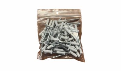 Aluminum Rivets 3/16&quot; Small Head .375&quot; Grip White Finish