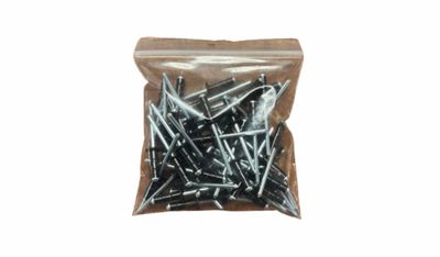 Aluminum Rivets 3/16&quot; Small Head .375&quot; Grip Black Finish