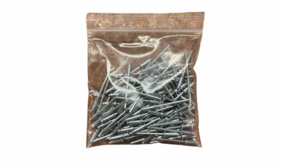 Aluminum Rivets 1/8&quot; Small Head .375&quot; Grip Mill Finish