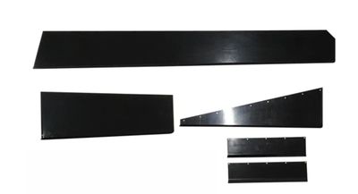 Dirt Modified Door/Quarter/Chute Plastic Kit (fits Bicknell)