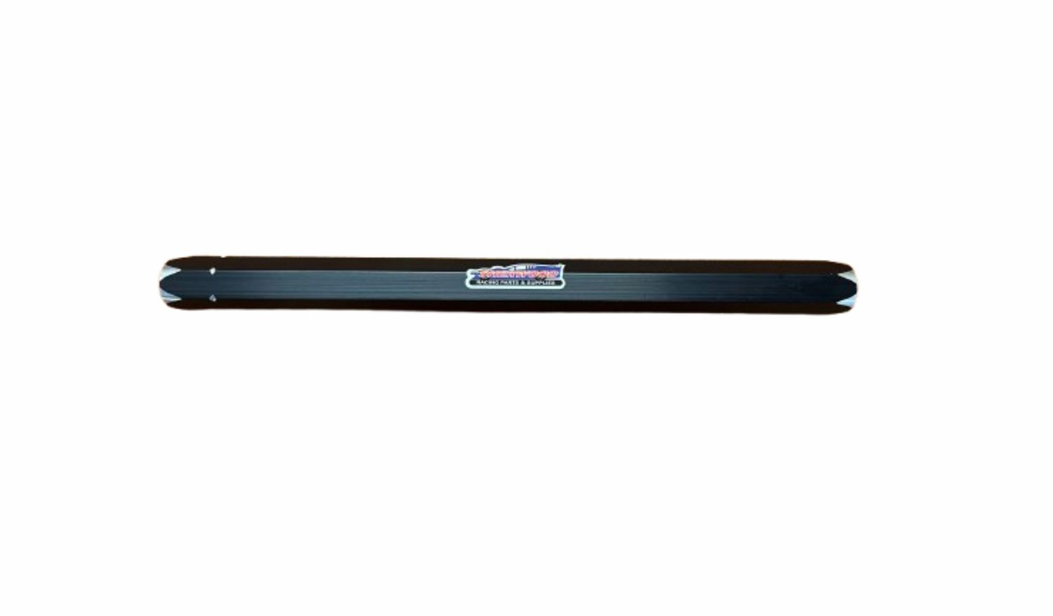 Aluminum Hex Tube 12" Radius Rod - Black 5/8" (15/16" OD)