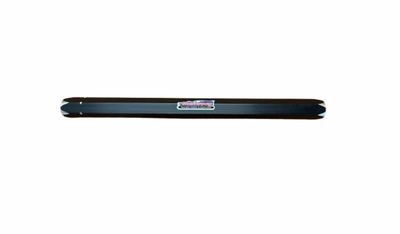 Aluminum Hex Tube 12" Radius Rod - Black 5/8" (15/16" OD)
