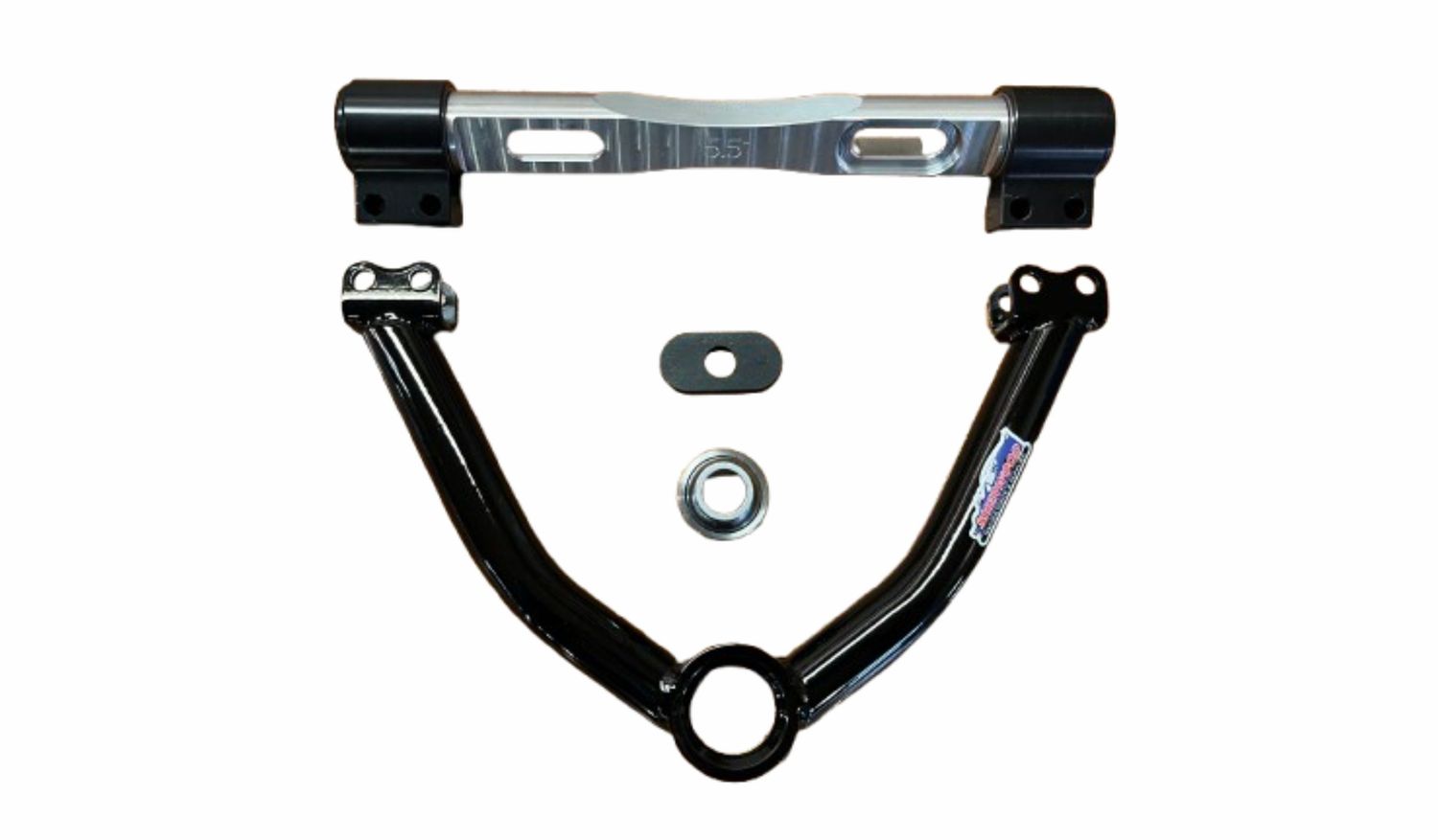 Asphalt Modified Uniball Aluminum Bearing Shaft 7.5" Upper A-Frame Complete Kit