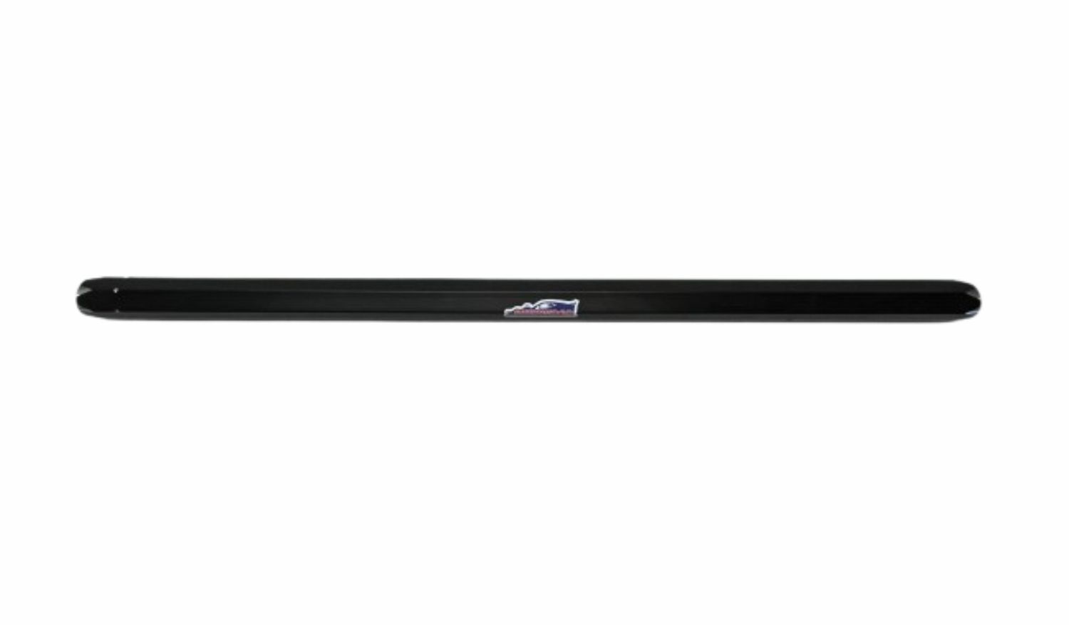 Aluminum Hex Tube 20" Radius Rod - Black 5/8"