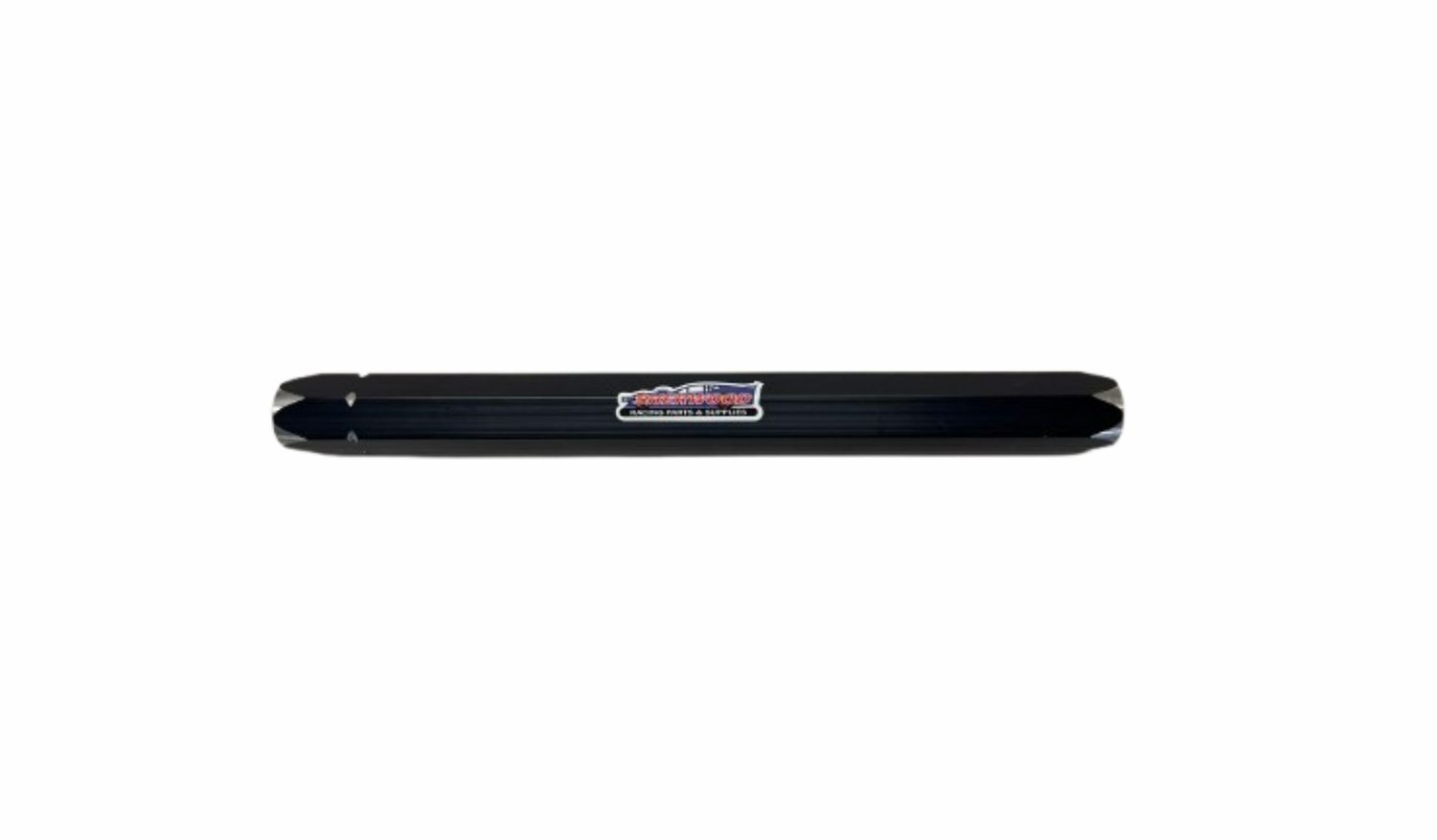 Aluminum Hex Tube 9" Radius Rod - Black 5/8"