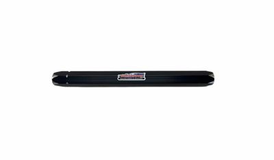 Aluminum Hex Tube 9" Radius Rod - Black 5/8"