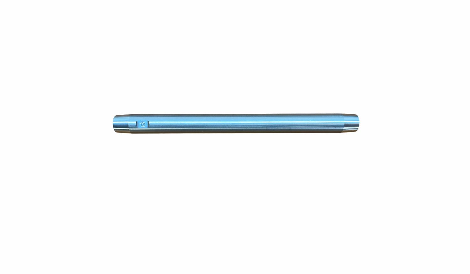 Aluminum Round Tube 12" Radius Rod - Natural 5/8" (1" OD)