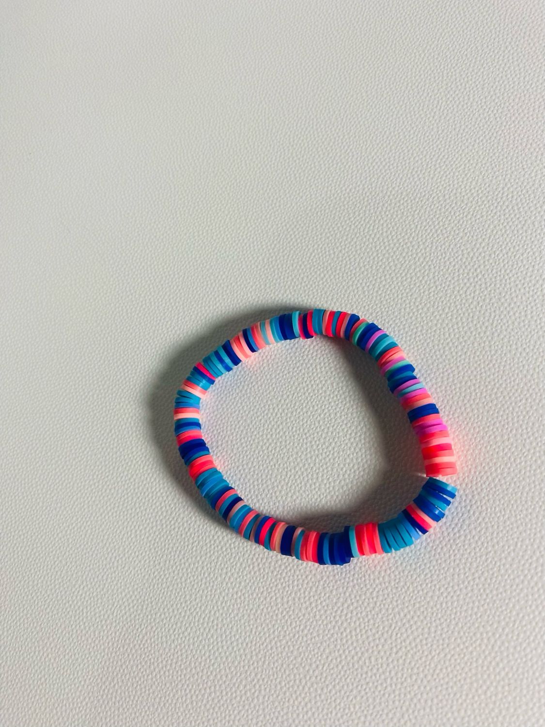 Pink And Blue Bracelet With Freebies