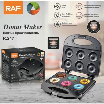 Raf Non-stick Electric Donut Maker
