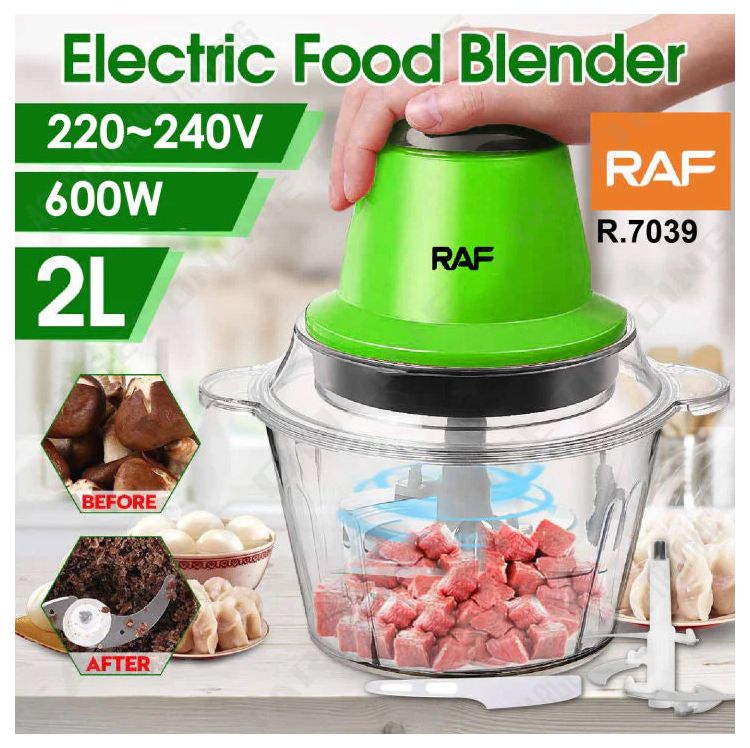 RAF 2L Electric Food Processor Meat Grinder