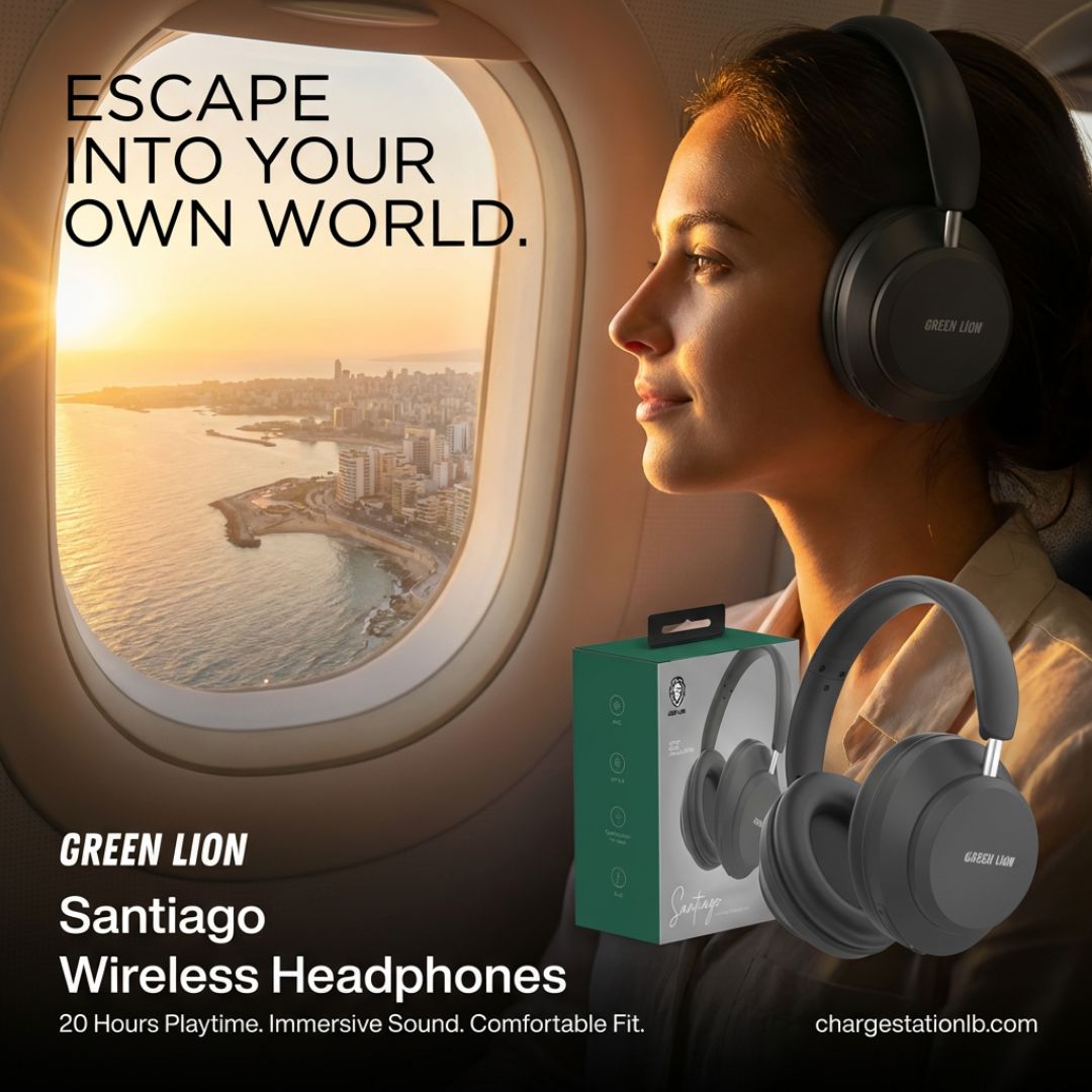 GREEN LION Wireless Headphones – Santiago Wireless Headphone