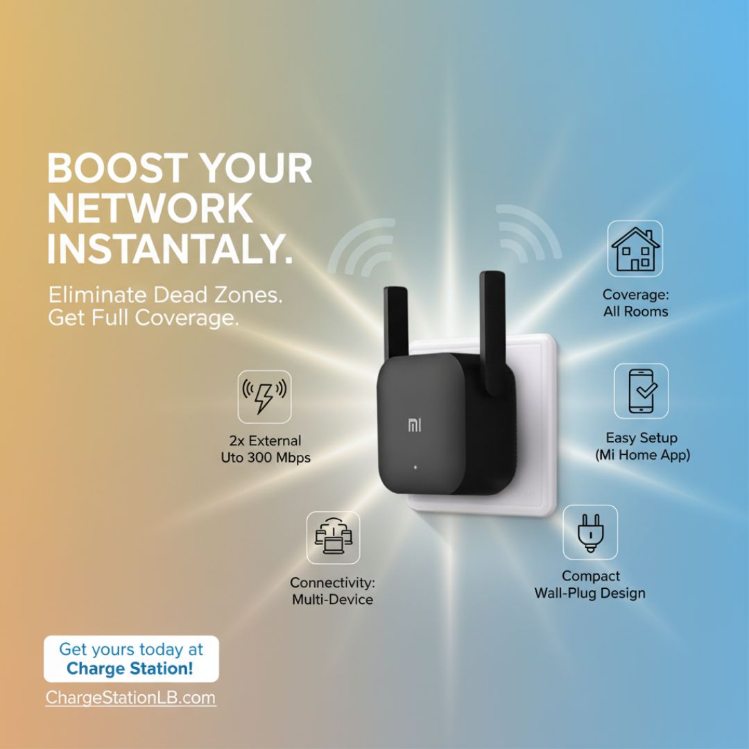 Mi Wi-Fi Range Extender Pro – Wireless Signal Booster