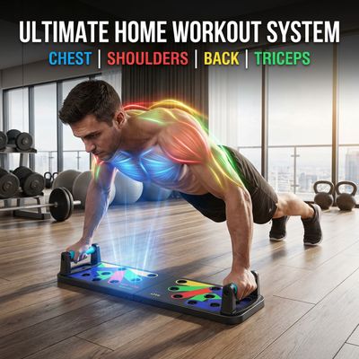 Uota 9-in-1 Push-Up Board – Multifunctional Home Workout System
