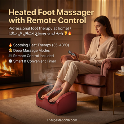 Heated Foot Massager with Remote Control